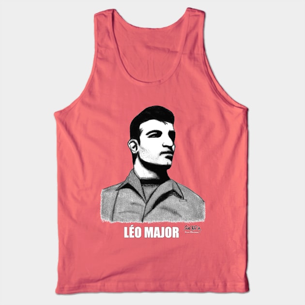 Léo Major Portrait Tank Top by Eros Mortem 